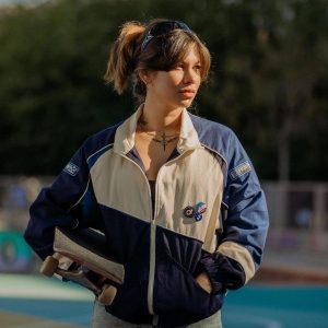 Aelfric Eden Color Block Detachable Medallion Jacket