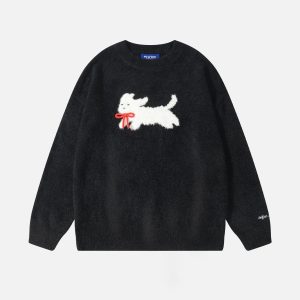 Aelfric Eden Puppy Graphic Sweater