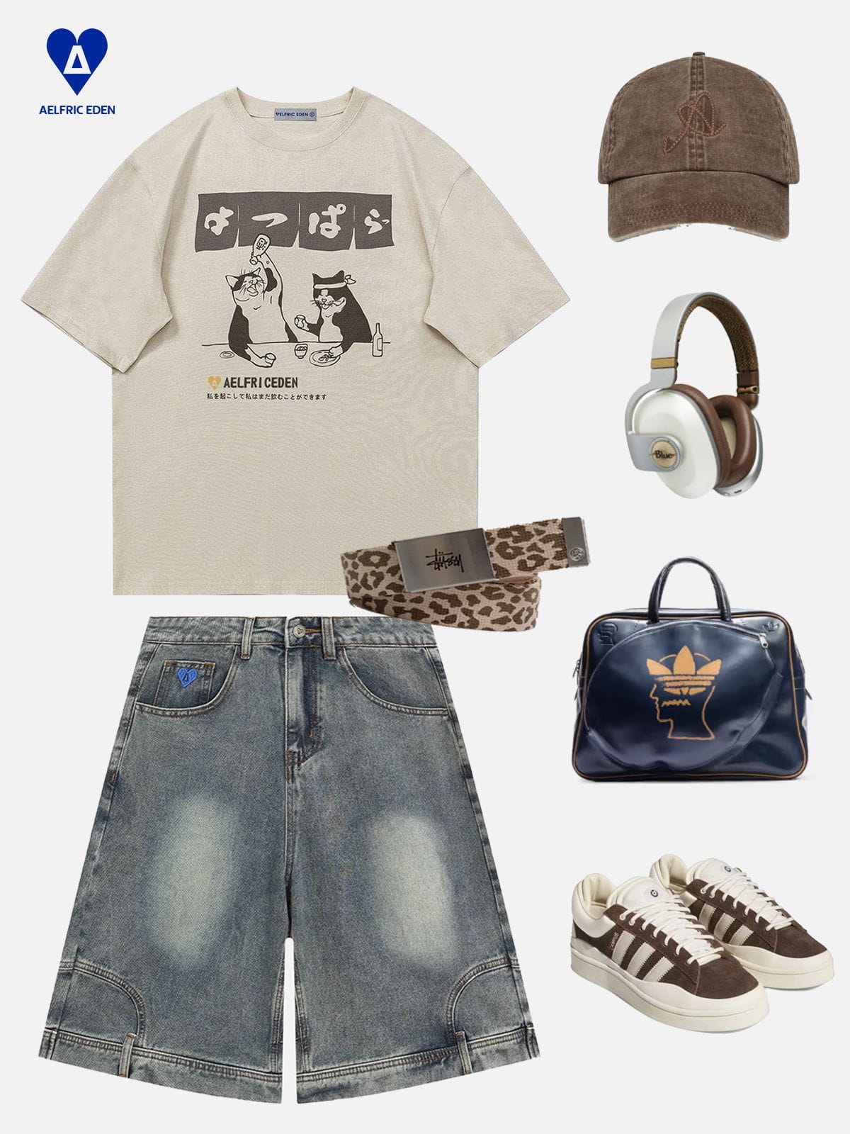 Aelfric Eden The Cat After Work Graphic Tee - Image 4