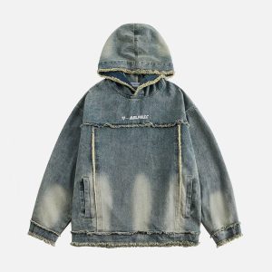 Aelfric Eden Denim Washed Hoodie