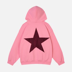Aelfric Eden Star Color Contrast Hoodie