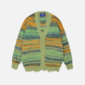 Aelfric Eden Fringe Stripe Cardigan