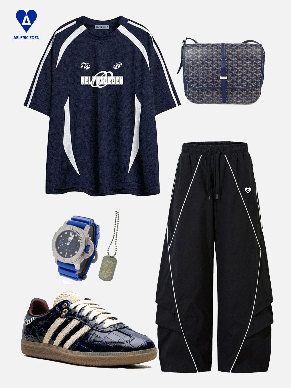 Aelfric Eden Baggy Track Pants - Image 5