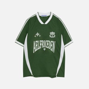 Aelfric Eden Color Blocking Soccer Jersey