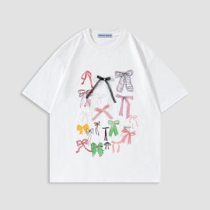 Aelfric Eden Layered Playful Bow Tee