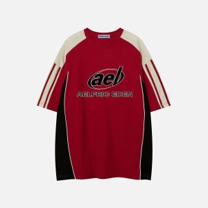 Aelfric Eden Color Block Speedway Tee