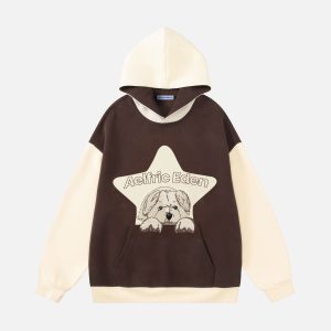 Aelfric Eden Cartoon Dog Eden Star Pullover Hoodie