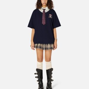 Aelfric Eden Layered Stripe Tie Tee