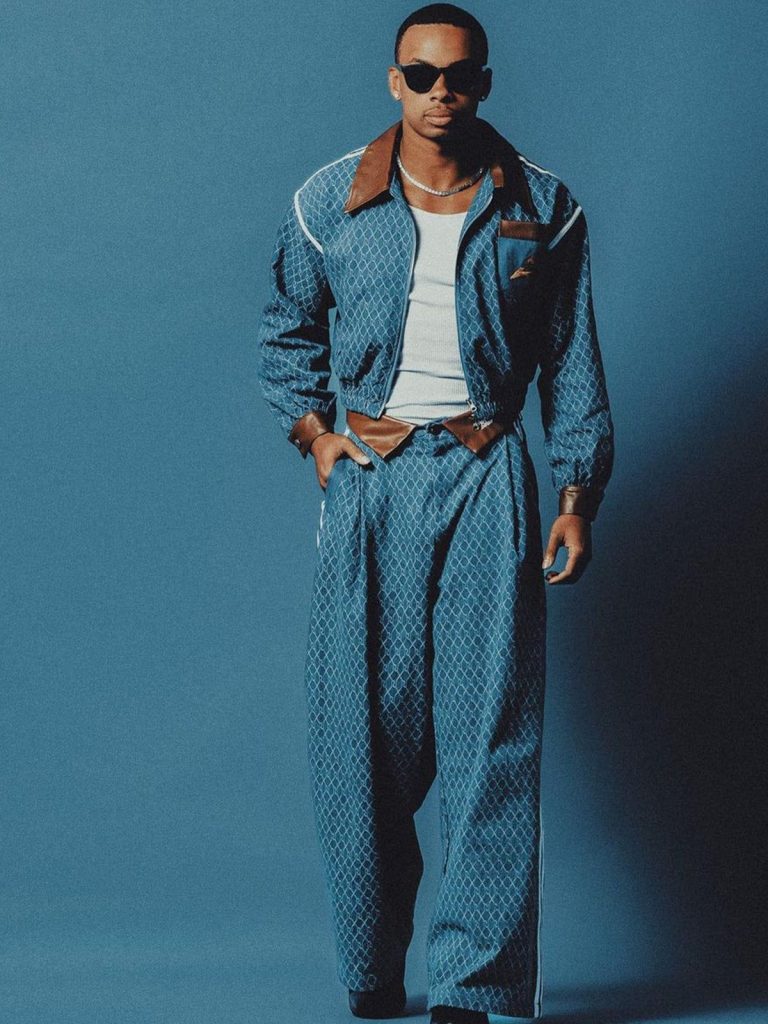 Aelfric Eden Leather Waist Baaggy Jeans