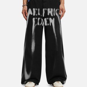 Aelfric Eden Thermal Imaging Super Baaggy Barrel Jeans