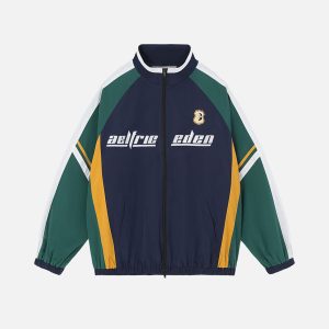 Aelfric Eden Vintage Color Blocking Jacket