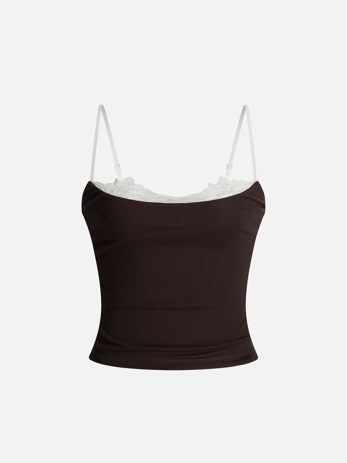 Aelfric Eden Lace Patchwork Cami Top - Image 4