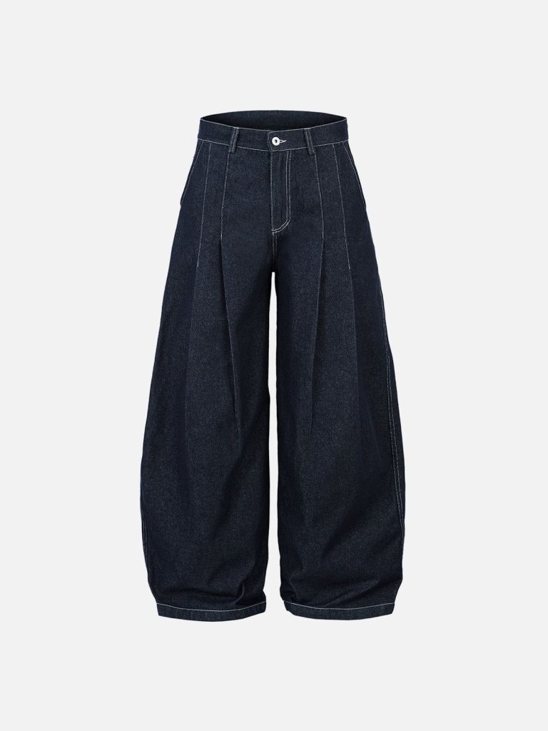 Aelfric Eden Pleated Barrel Jeans