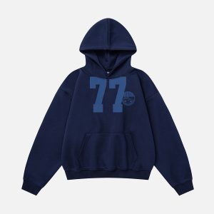 Aelfric Eden 77 Print Pullover Hoodie