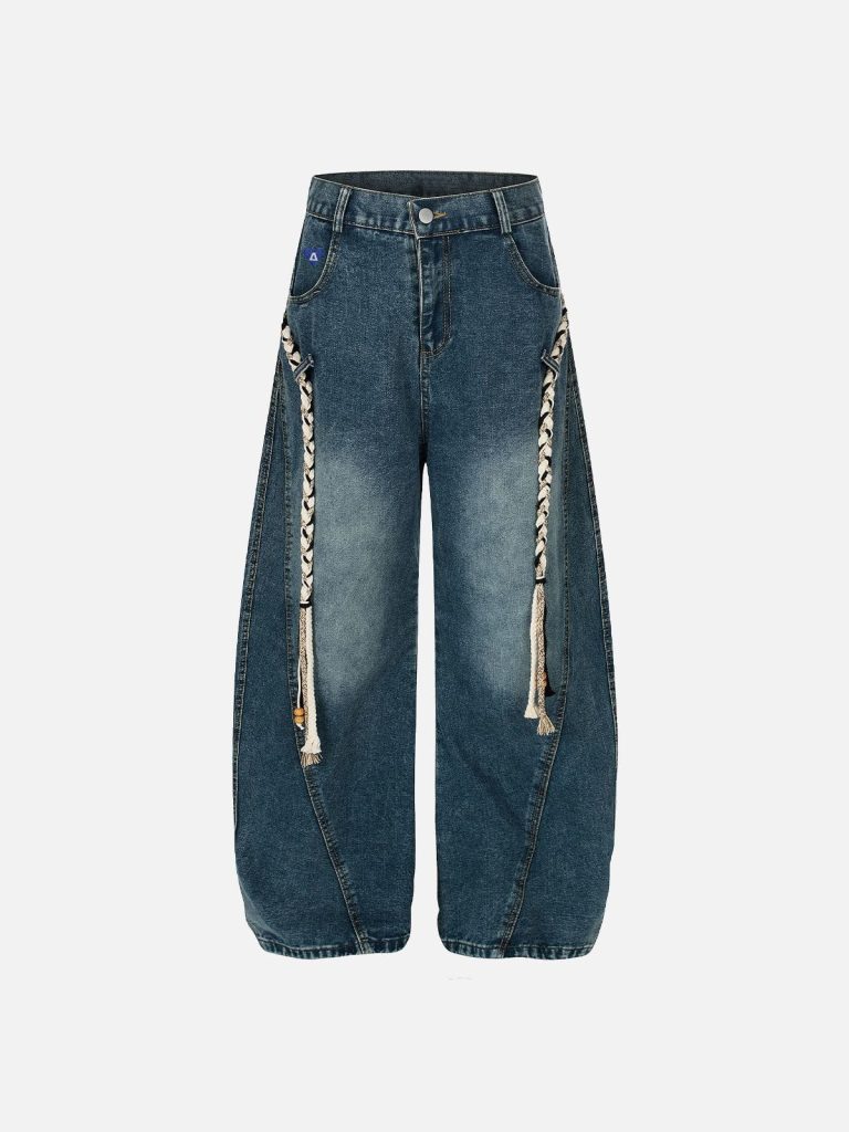 Aelfric Eden Rope Baaggy Barrel Jeans