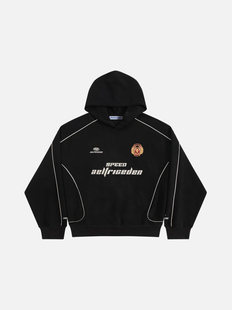 Aelfric Eden Applique 77 Stitch Pullover Hoodie