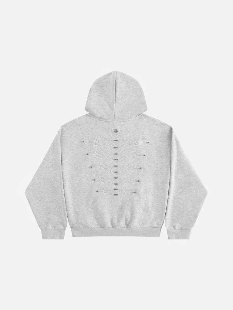 Aelfric Eden Rivet Embroidery Pullover Hoodie