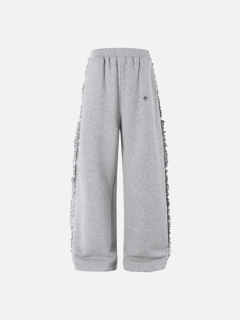 Aelfric Eden Ruffle Trim Baaggy Sweatpants
