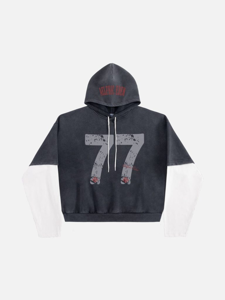 Aelfric Eden 77 Two Layer Boxy Pullover Hoodie