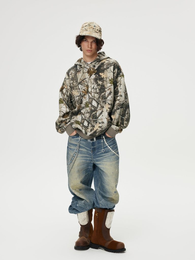 Aelfric Eden Camo Branch  Pullover Hoodie