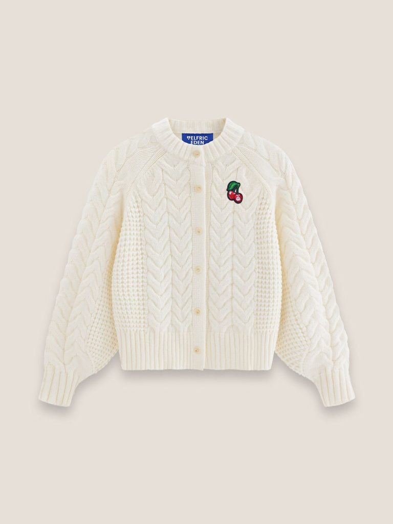 Aelfric Eden Essential Cable Cardigan