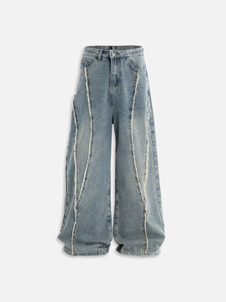 Aelfric Eden Fringe Baaggy Jeans
