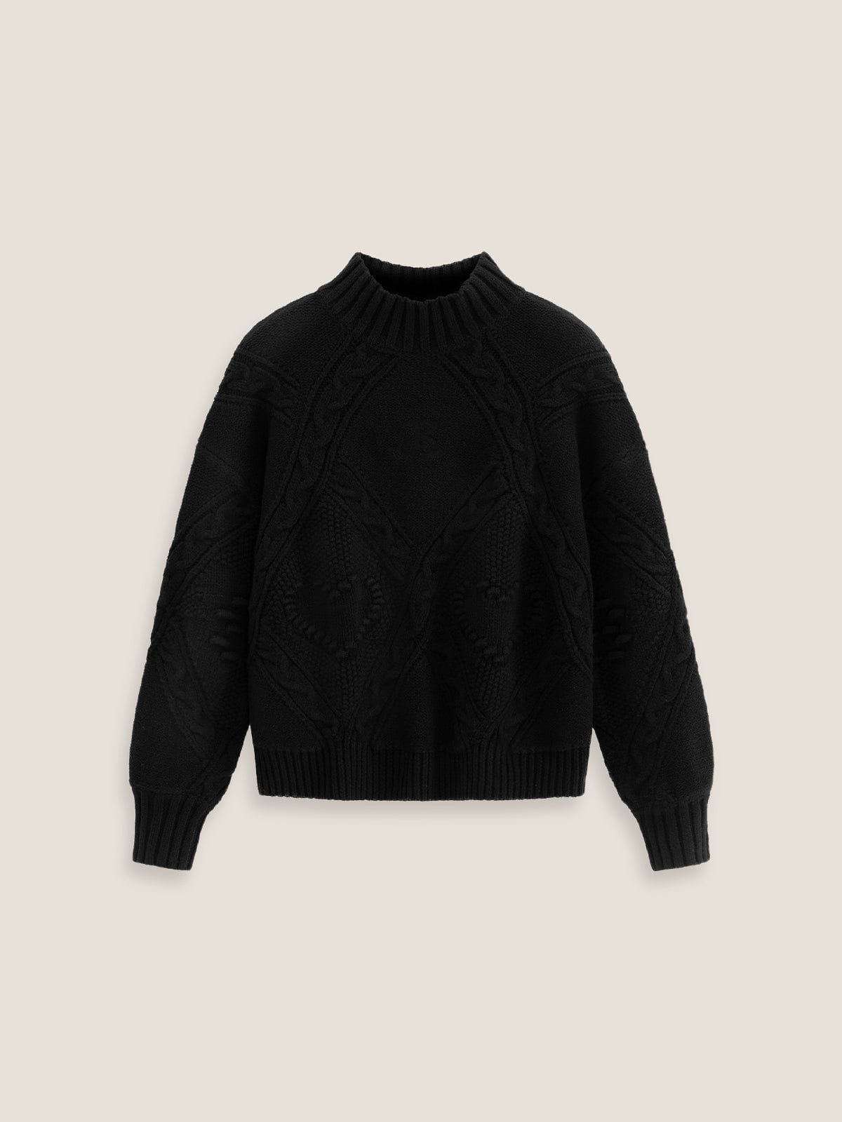 Aelfric Eden Essential Stitch Turtleneck Sweater - Image 2