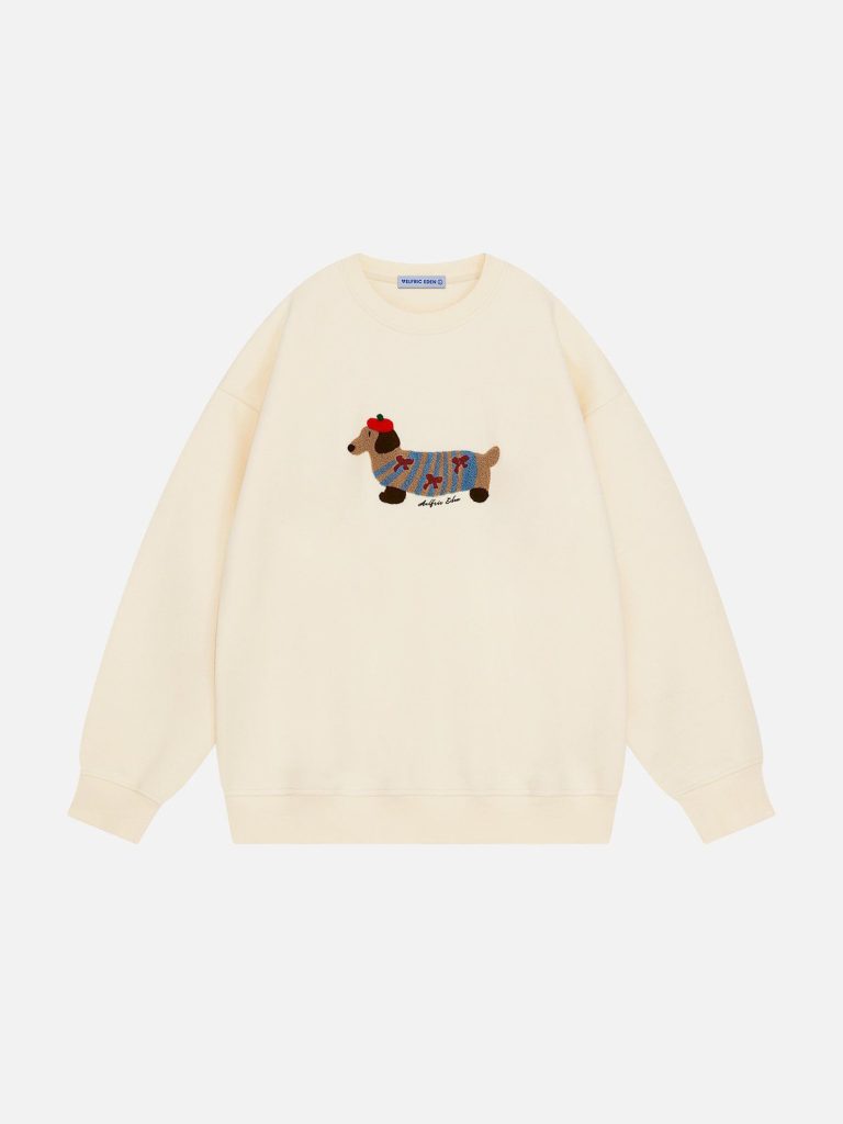 Aelfric Eden Cartoon Dachshund Sweatshirt