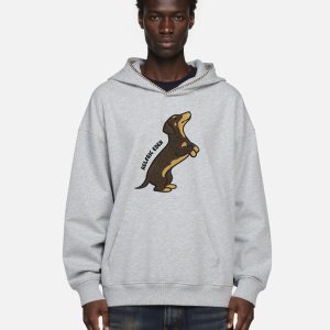 Aelfric Eden Hand Drawn Dachshund Pullover Hoodie