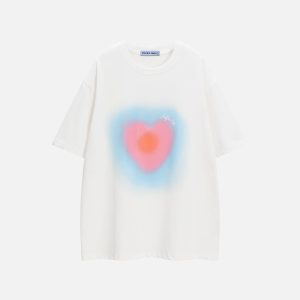 Aelfric Eden Blurry Heart Graphic Tee