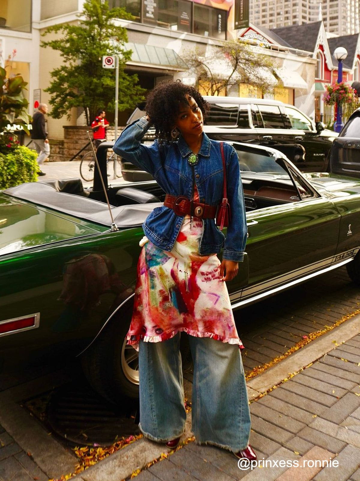 Aelfric Eden Oil Painting Dress - Image 2