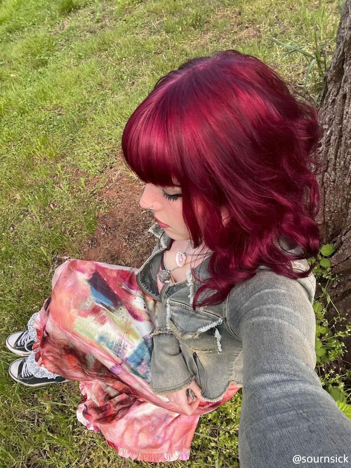 Aelfric Eden Oil Painting Dress - Image 3